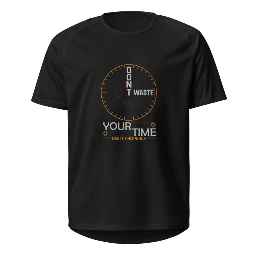 Time Print Unisex sports jersey